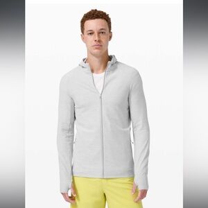 lululemon  Light Gray Men's Full Zip Jacket